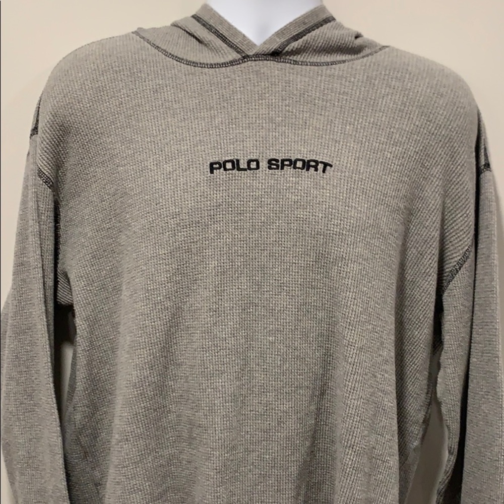 POLO SPORT Hoodie. Size Large